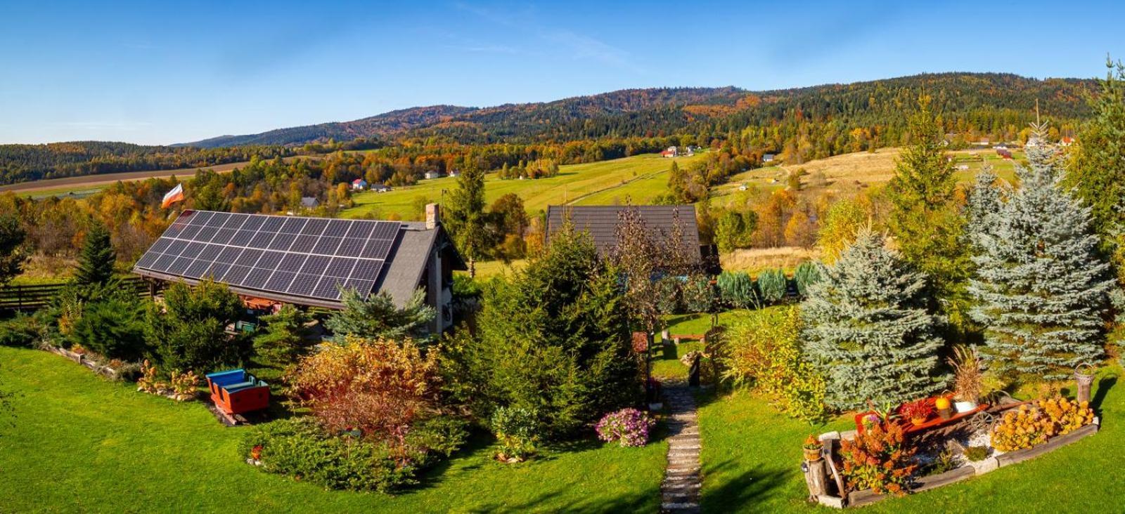 Chata drewniana Stefanówka Slemien Exterior foto
